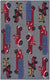 Tuskegee Modern Gray/Red/Blue Area Rug