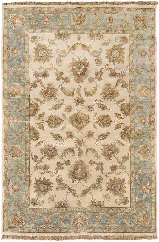 Viola Traditional Beige Area Rug