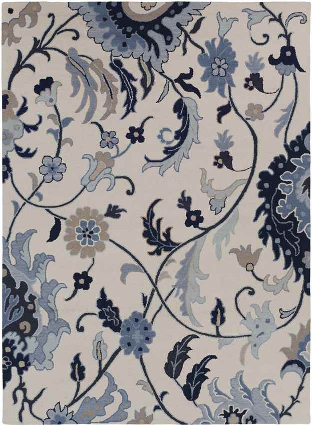 Clun Transitional Ink Area Rug