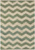 Alpha Global Dark Green/Cream Area Rug