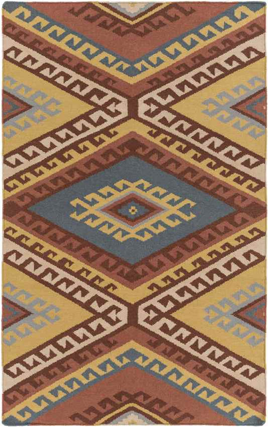 Atwood Global Red/Beige Area Rug