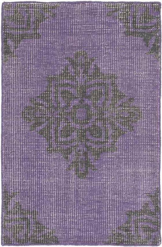 Benld Traditional Violet Area Rug