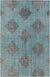 Benld Traditional Teal/Gray Area Rug