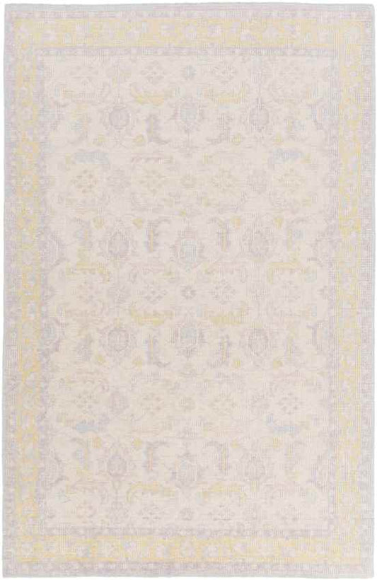 Treherne Traditional Beige/Medium Gray Area Rug