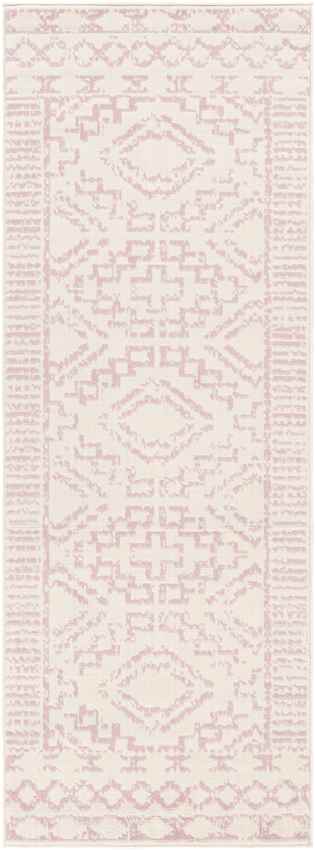 Lechlade Bohemian/Global Pale Pink Area Rug