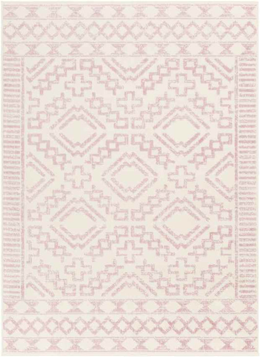 Lechlade Global Pale Pink Area Rug