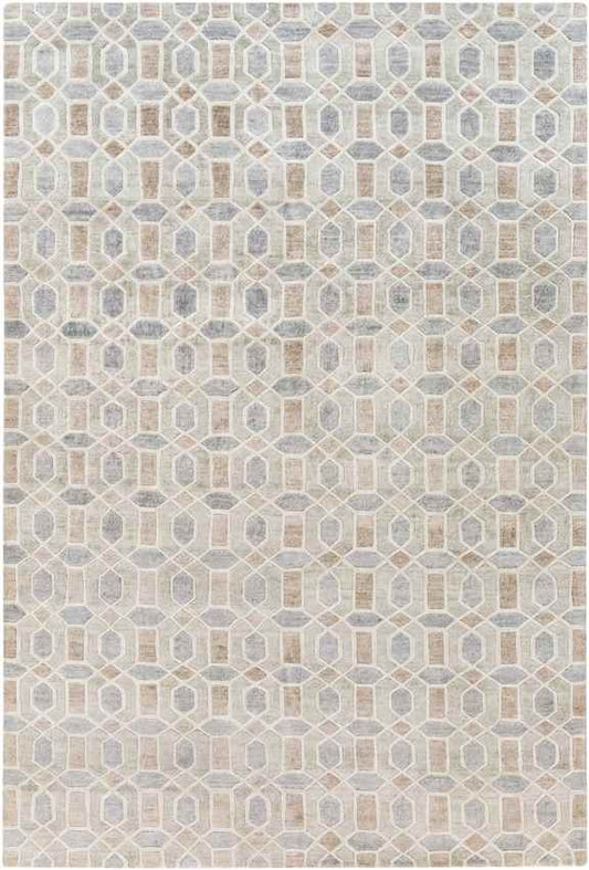 Neston Modern Beige/Gray Area Rug