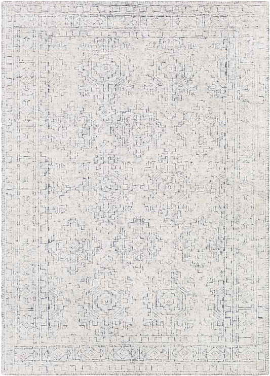 Orpington Traditional Denim Area Rug