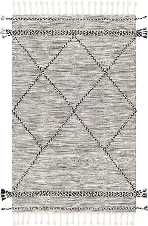 Sandwich Global Black Area Rug