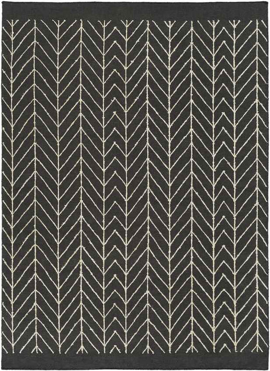 Hampshire Global Neutral/Black Area Rug