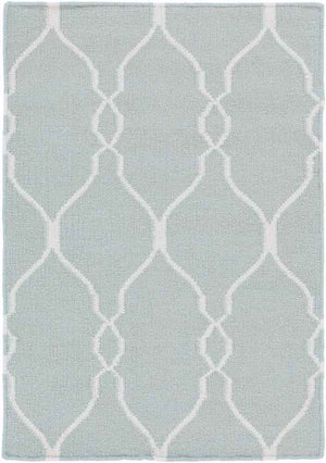 Hendon Transitional Bright Blue Area Rug