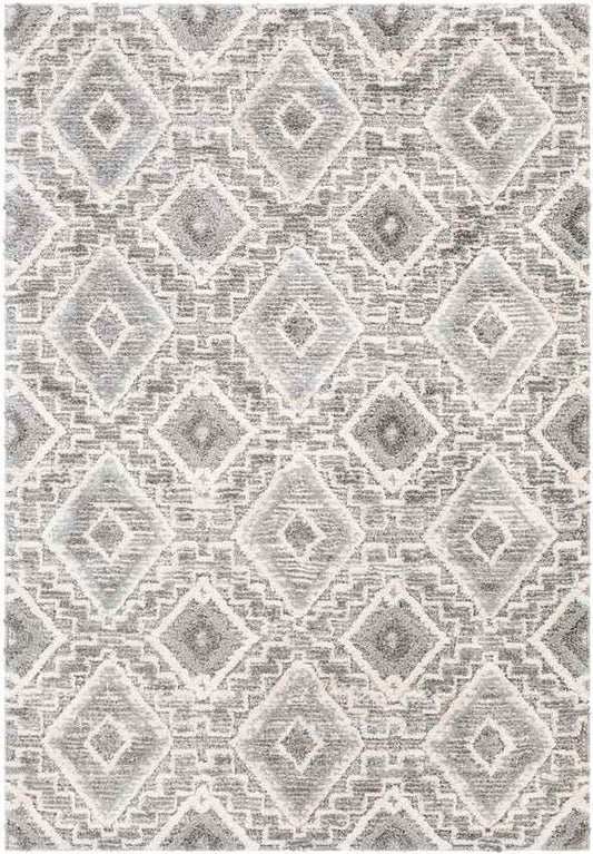 Stretford Global Medium Gray Area Rug