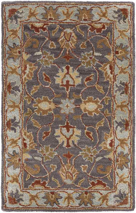 Paris Traditional Charcoal Area Rug