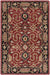 Hardisty Traditional Burgundy Area Rug