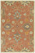 Eckville Traditional Rust Area Rug