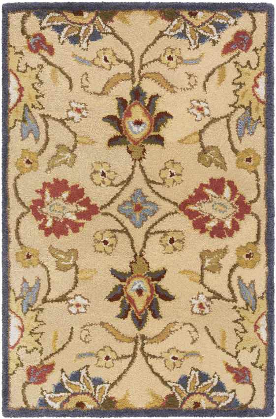 Eckville Traditional Ivory Area Rug
