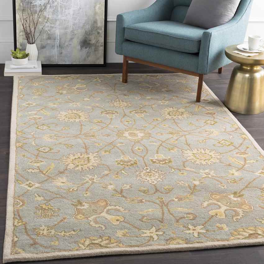 Two Hills Traditional Wheat Area Rug
