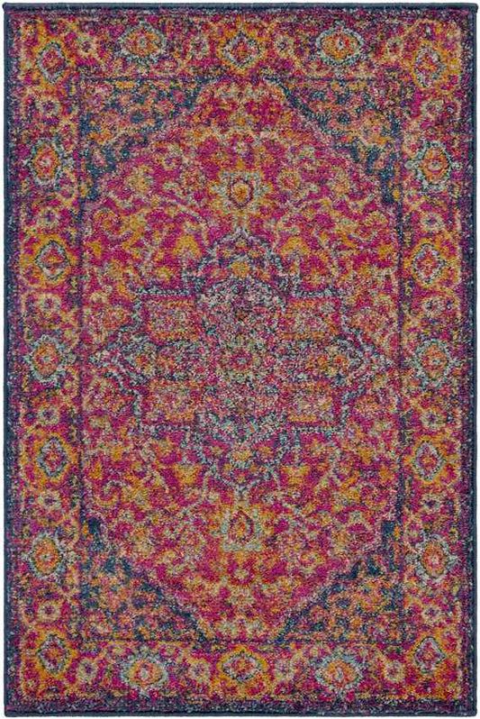 Aquaforte Traditional Garnet Area Rug