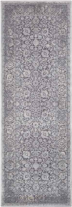 Lourdes Traditional Taupe Area Rug