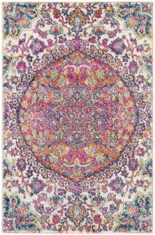 Point May Traditional Saffron Area Rug