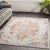 Toulouse Traditional Bright Orange Area Rug