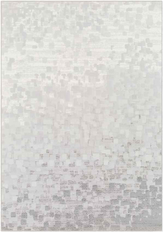 IJlst Modern Light Gray Area Rug