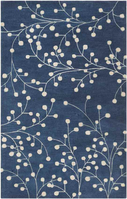 Le Havre Cottage Navy Area Rug