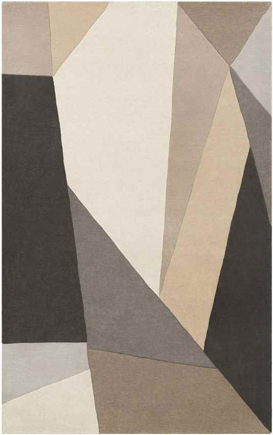 Lollum Modern Charcoal Area Rug