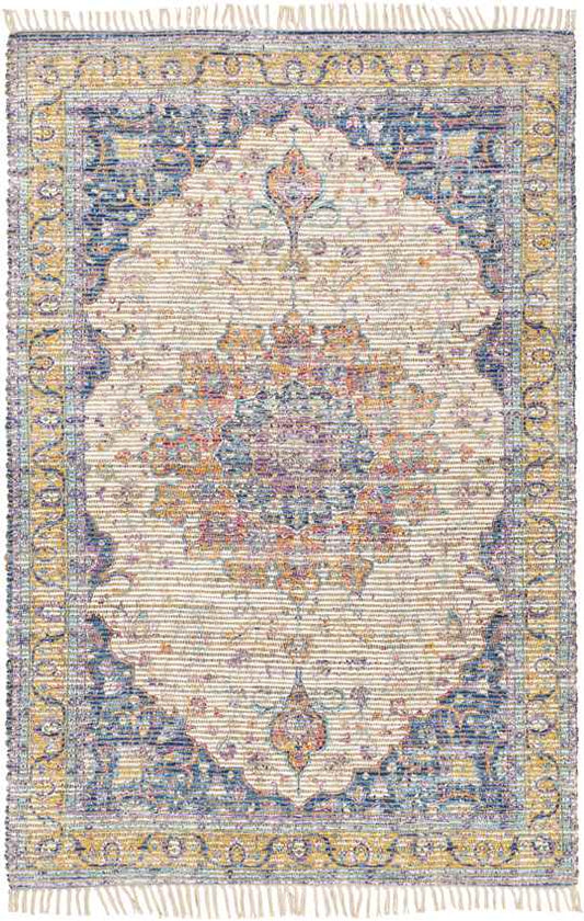 Ungebuurt Traditional Khaki Area Rug