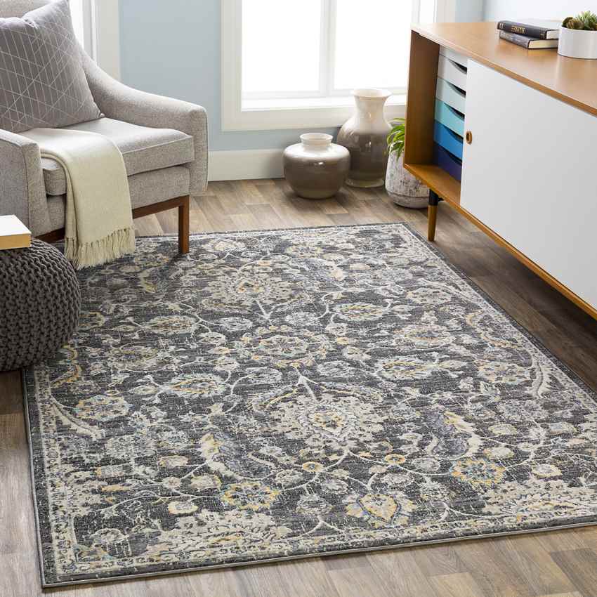 Vierhuis Traditional Taupe Area Rug