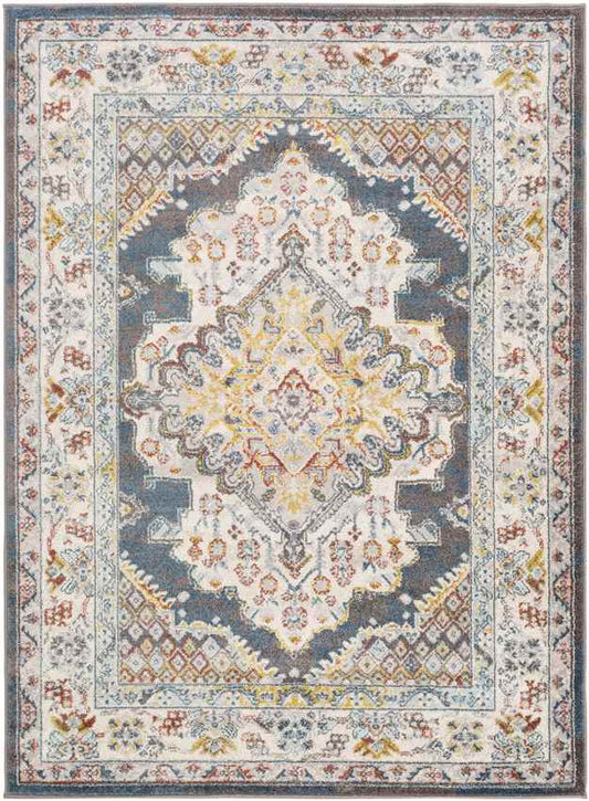 Var Traditional Camel Area Rug