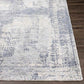 Anderen Transitional Bright Blue Area Rug