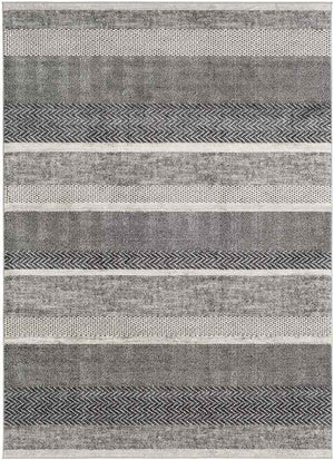 Bloemberg Modern Gray Area Rug