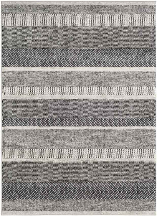 Bloemberg Modern Gray Area Rug