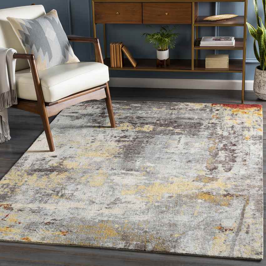 Narbonne Modern Charcoal Area Rug