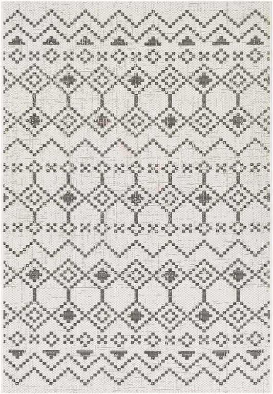 Meppel Global White Area Rug