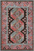 Fifine Traditional Bright Pink Area Rug