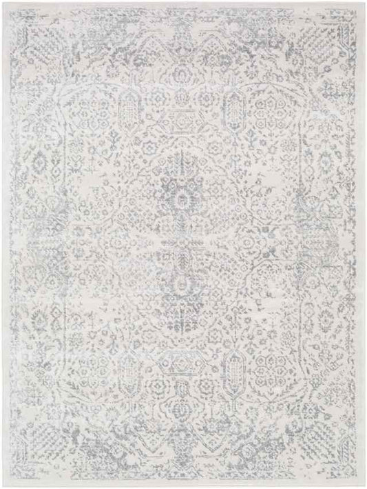 Peize Traditional Medium Gray Area Rug