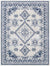 Pikveld Traditional White Area Rug