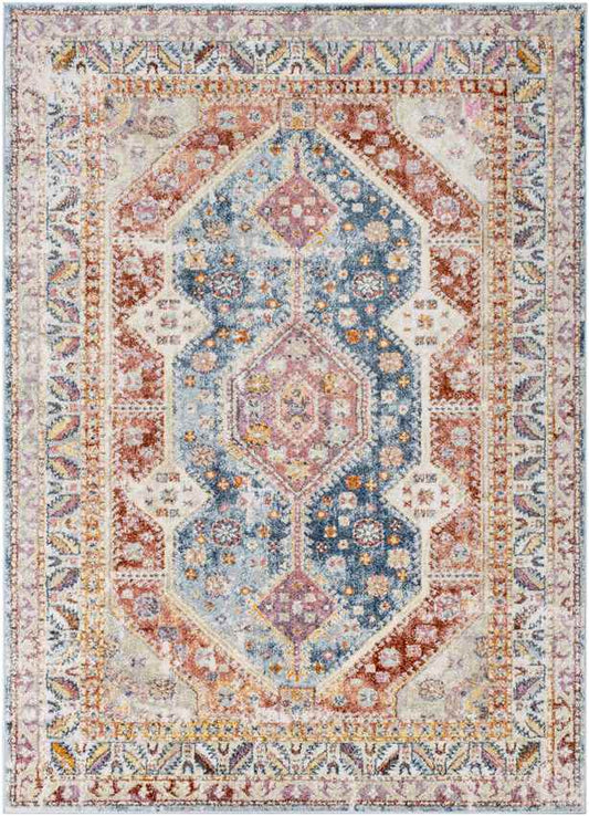 Quedgeley Rustic Multicolor Area Rug