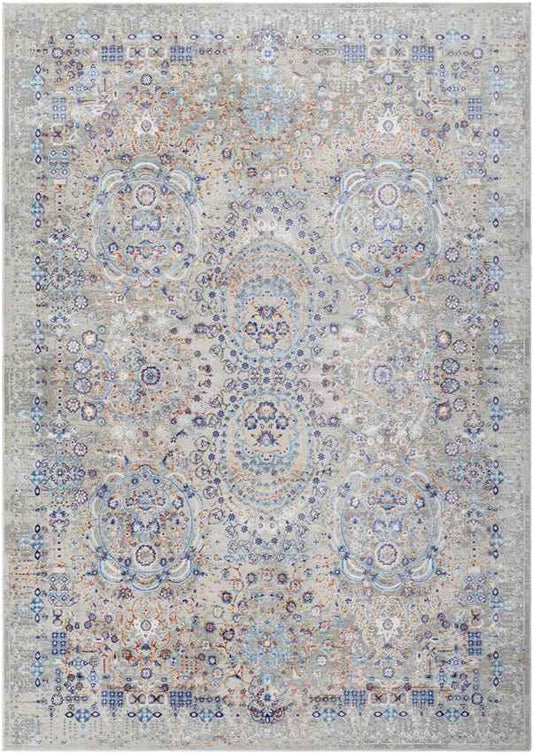 Emmetten Traditional Taupe Area Rug