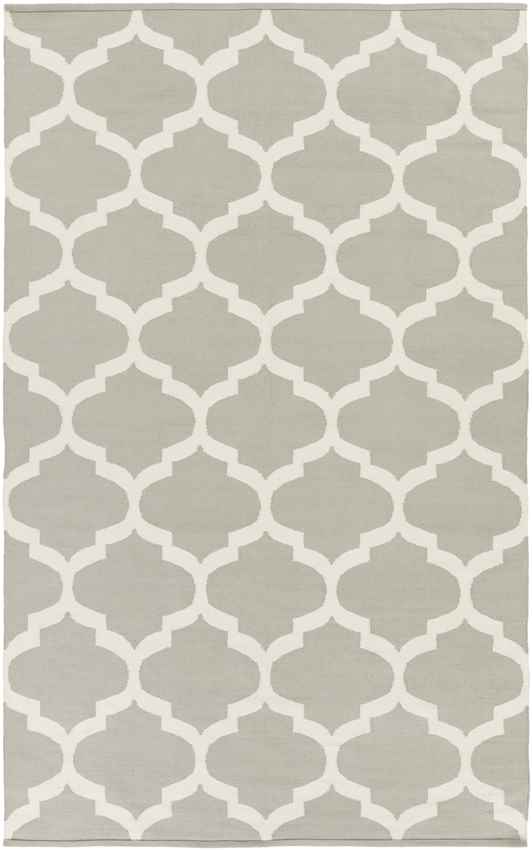 Zeddam Modern Light Gray Area Rug