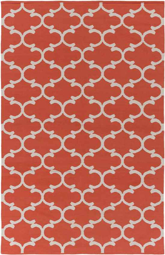 Zeumeren Modern Coral Area Rug