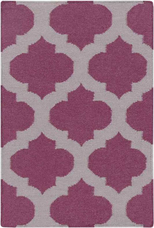 Wigton Cottage Dark Purple Area Rug