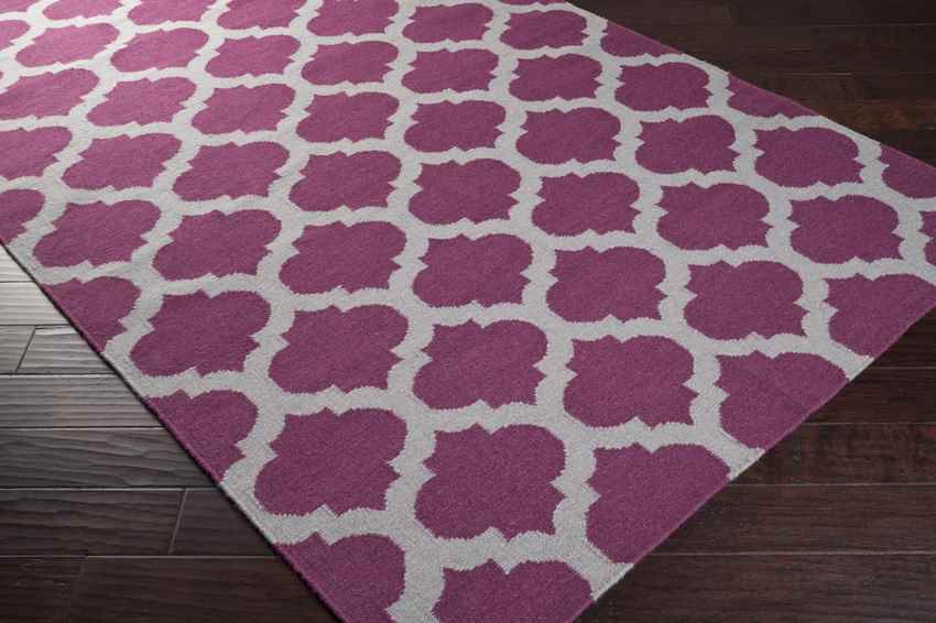 Wigton Cottage Dark Purple Area Rug