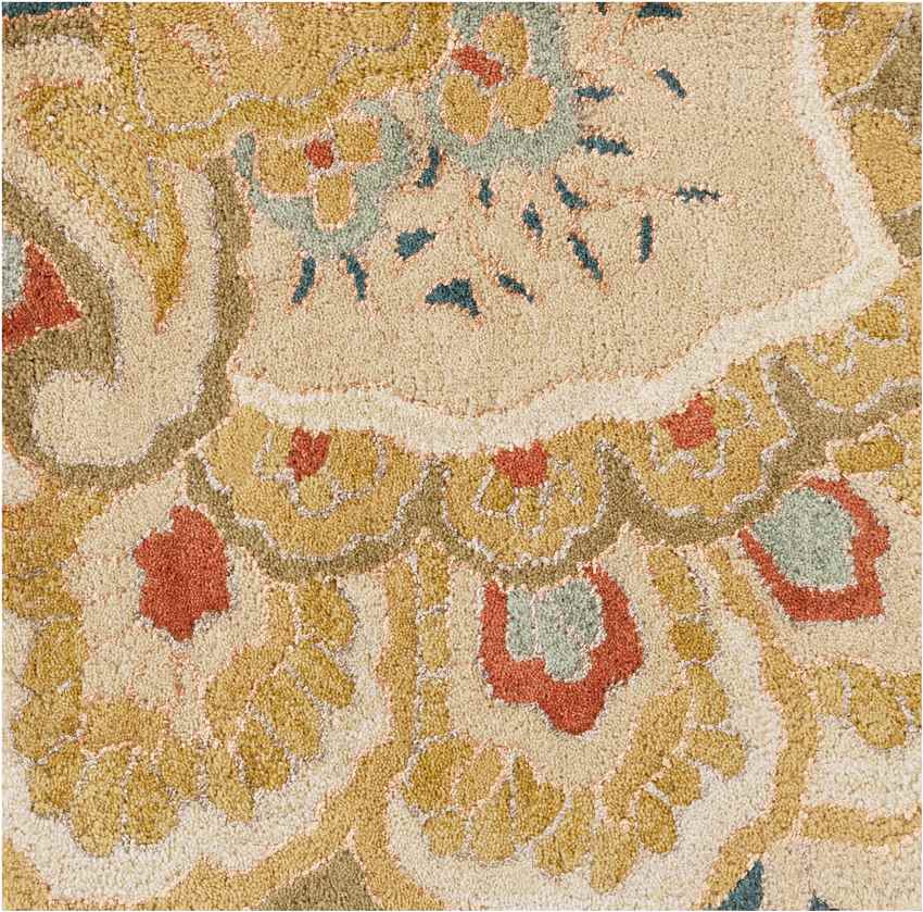 Hedon Traditional Camel Area Rug