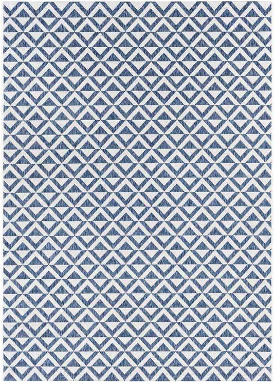 Akkrum Modern Blue Area Rug