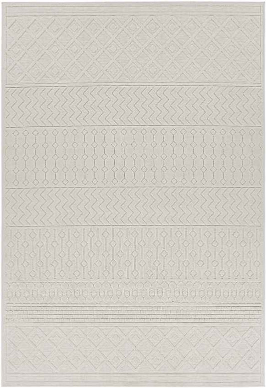 Telgt Global Cream Area Rug