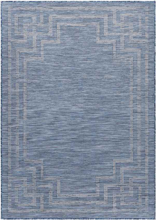 Calslagen Traditional Navy Area Rug