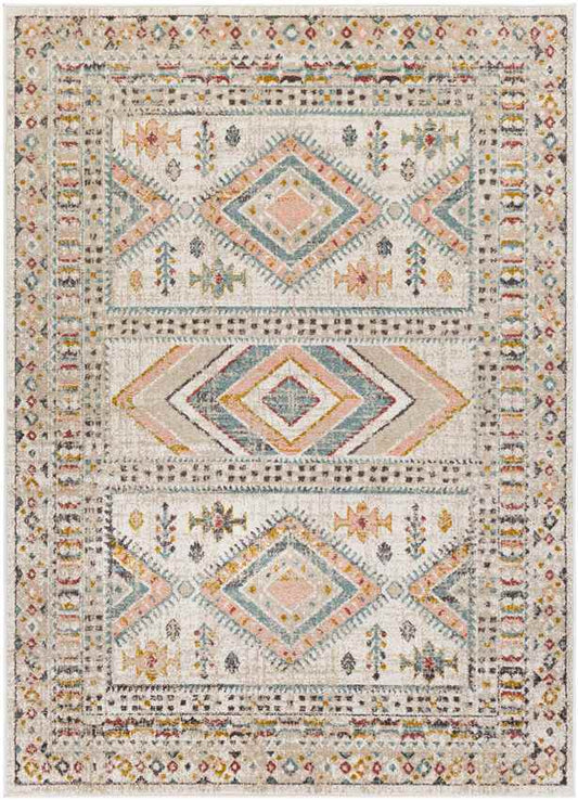 Hollebalg Traditional Brick Area Rug